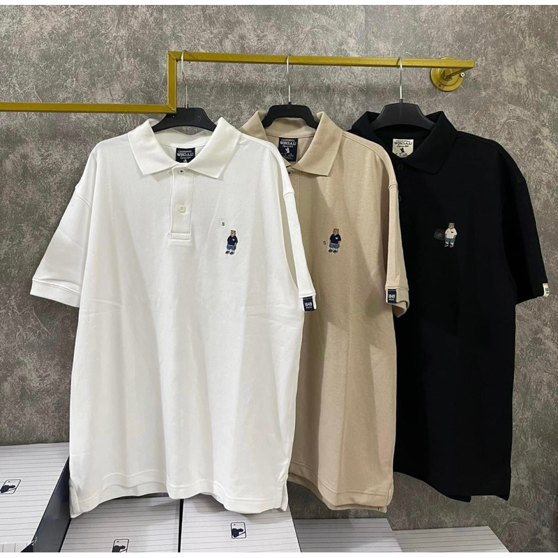 Áo Polo gấu Whoau có sẵn