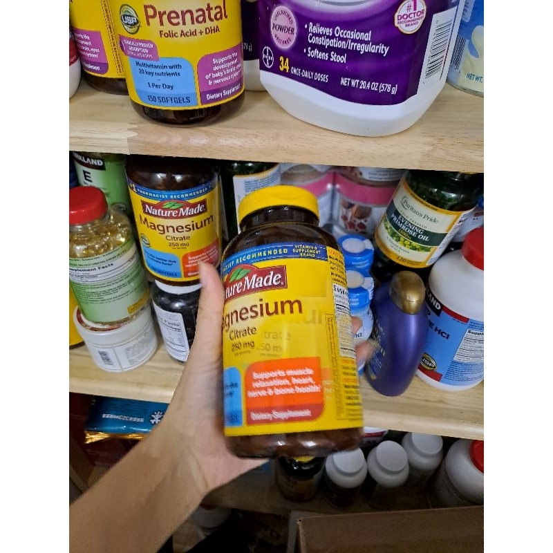 Viên uống magnesium citrate 250mg date 08/24