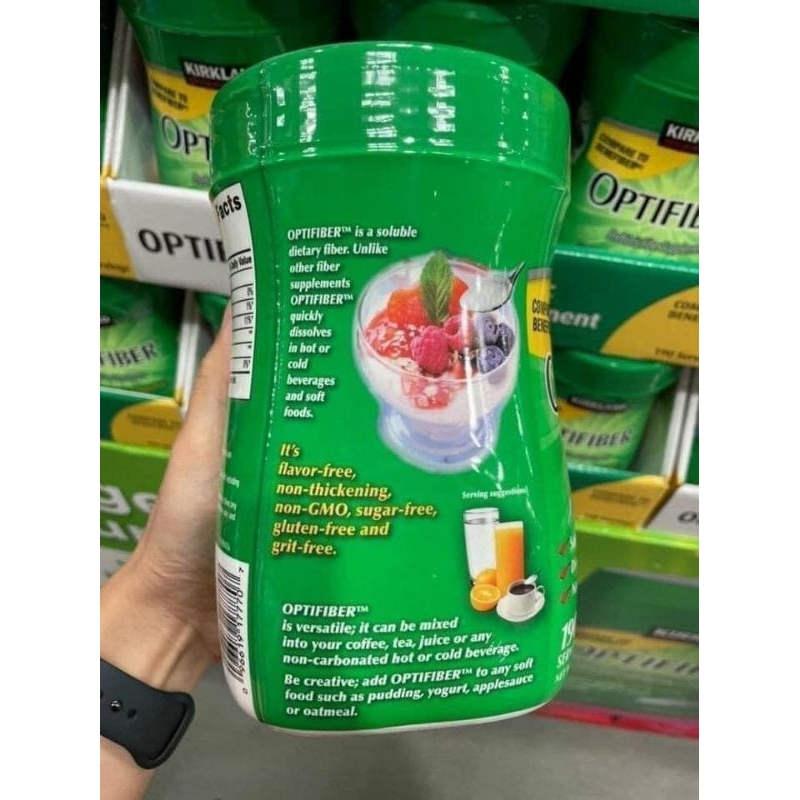Bột chất xơ Kirkland Signature Optifiber