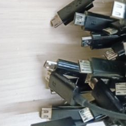 Dây MicroUSB Hãng LG Dài 1 Mét 1 đầu lõi 2 dây Dây micro USB làm nguồn sạc chuyên dụng ShopLinhKienM2M