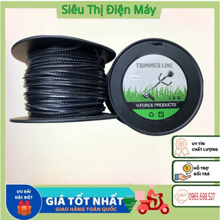 Cước cắt cỏ gai vuông răng cưa - cước đập cỏ siêu dai nhật bản