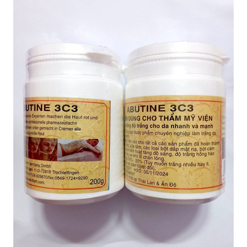 Kem Abutine 3C3 Siêu Kích Tẩy Mạnh Loại Chuẩn Thơm Mịn