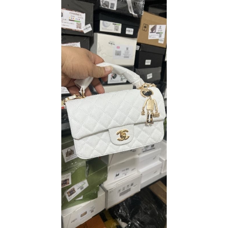 Túi xách nữ thời trang mini Tophandle sz20cm hàng super kèm charm đẹp dã man fullbox nam châm nguyên(ảnh thật cuối bài)