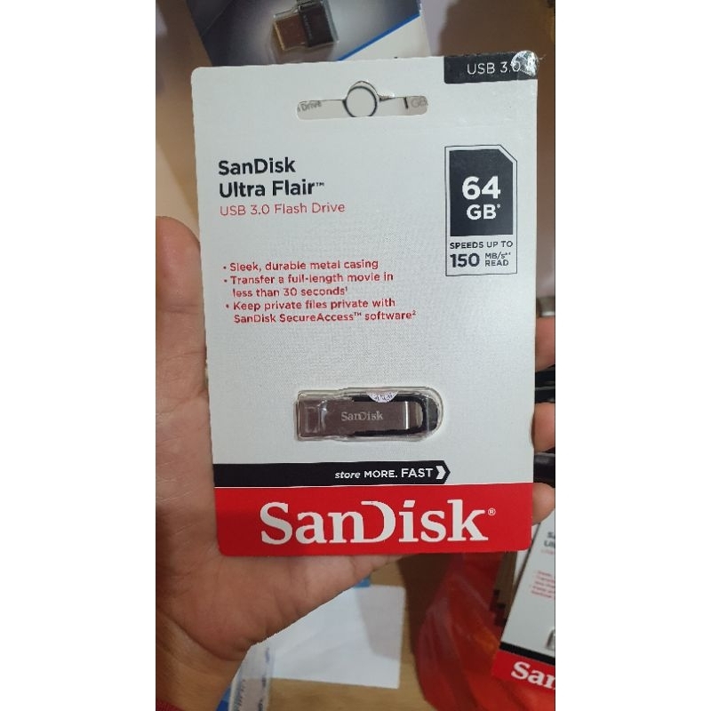 Usb 3.0 SanDisk Ultra Flair CZ73 32Gb 64Gb 128Gb 256Gb  - Bảo hành 24 tháng