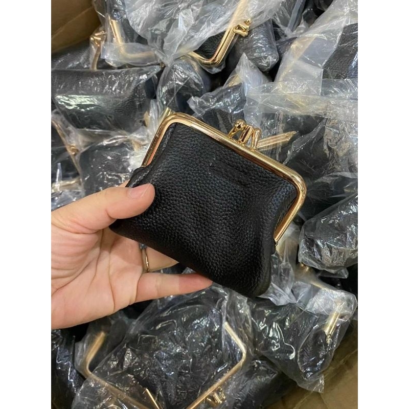 Ví D0pp mini da bò thật