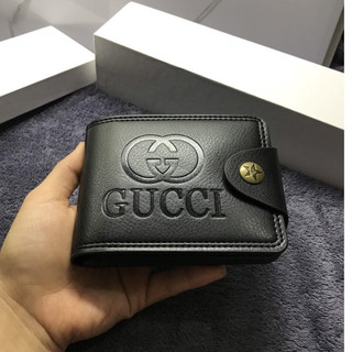 Ví nam dáng ngang cúc bấm