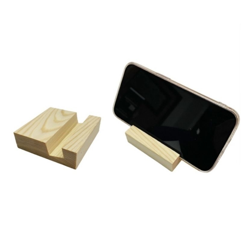 Giá kê Điện Thoại, iPad, Máy tính bảng bằng gỗ Thông nhỏ gọn tiện lợi