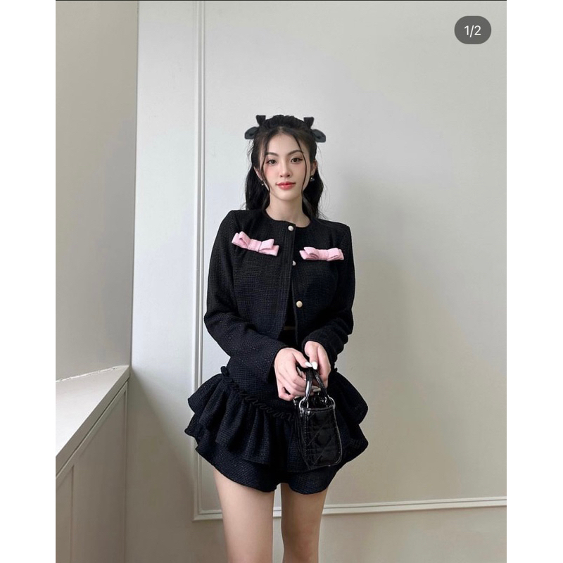 Chân váy Babie Tweed (Kèm quà tặng)
