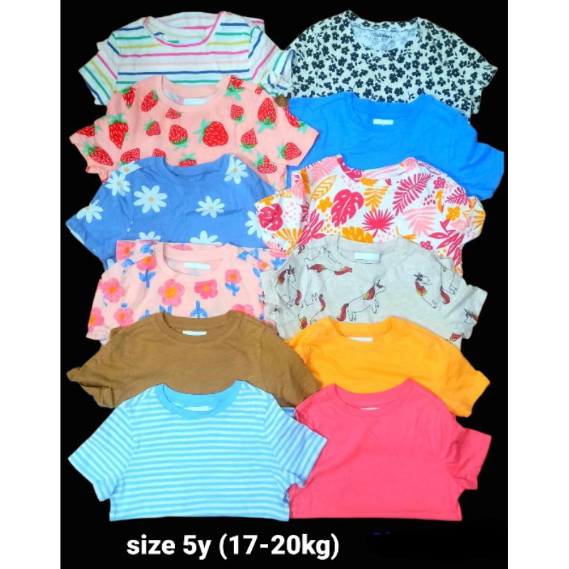 Set 3 áo Xuất Xịn Cho Bé Gái(8-20kg)