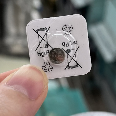 Hộp 1 viên pin đồng hồ Maxell Nhật Bản SR616SW SR616 616 321 1,55V