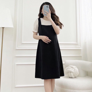 đầm bầu set giả yếm