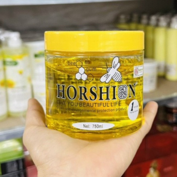 Wax lông Horshion 750ml wax lạnh dạng sáp ong không mùi, không khó chịu vì nóng rát khi wax