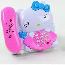 Điện thoại đồ chơi cầm tay cho bé hình mickey, gấu pool, cinderela