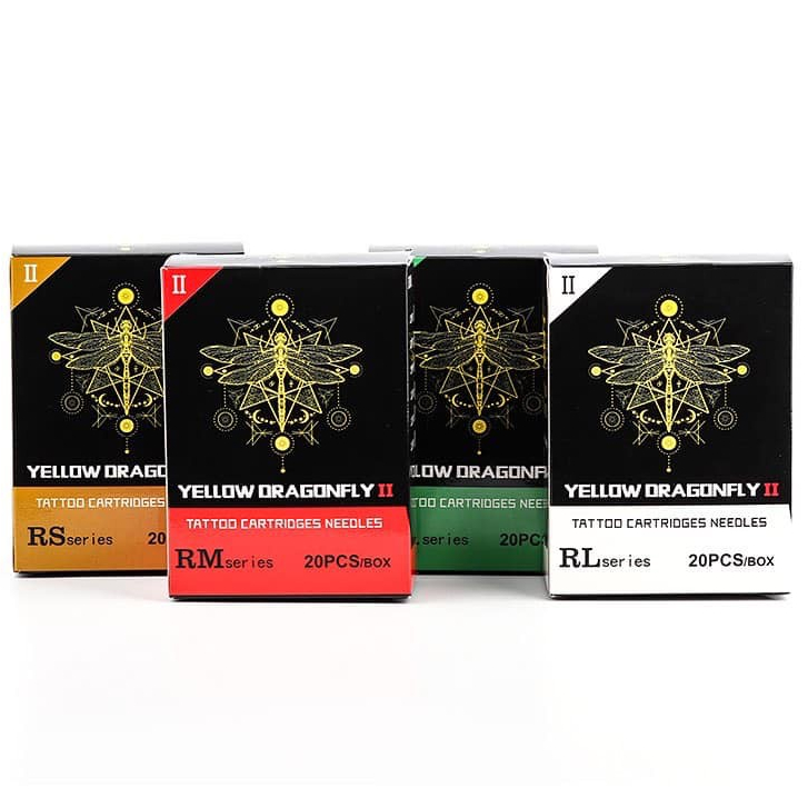 Kim xăm máy Pen bán lẻ các size 1RL, 3RL, 5M1, 7M1, 15M1 kim pen vàng thế hệ 2