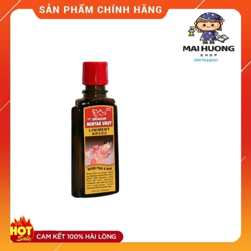 Dầu xoa bóp Dragon Minyak Urut Liniment