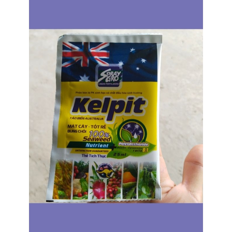 Phân bón sinh học Kelpit 25ml - Astralia mát cây, tốt rễ, bung chồi