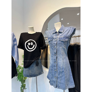 Váy jean tay hến [HÌNH THẬT CHỤP TẠI SHOP]