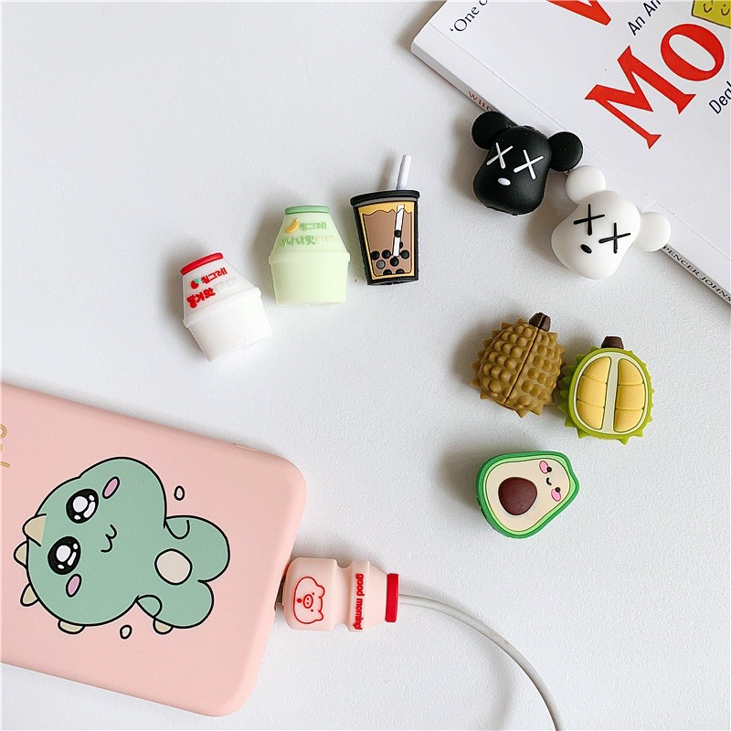Phụ kiện bảo vệ chống đứt gãy đầu sạc siêu cute