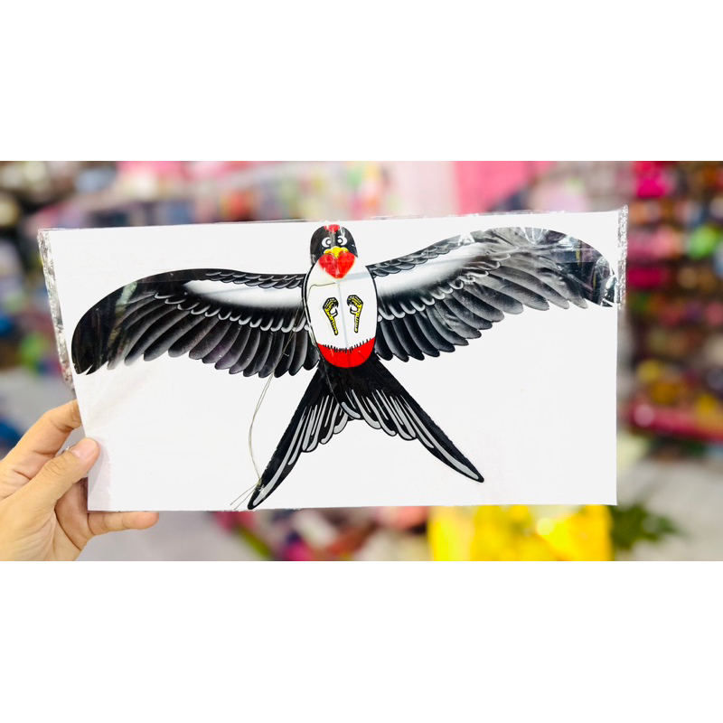 Diều Nhựa Hoạt Hình, Diều Mini Có Cần Câu Điều Khiển Kích Thước 40cm Cho Bé