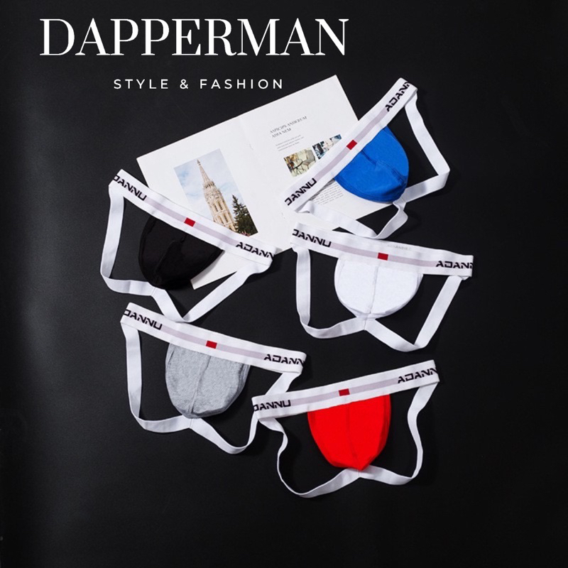 Quần Jockstrap Nam ADANNU Chất Cotton Thoáng Khí - Dạng dây nâng mông JOCKSTRAPS SEXY