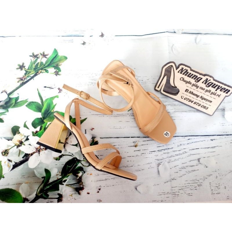 Sandals gót 7 phân