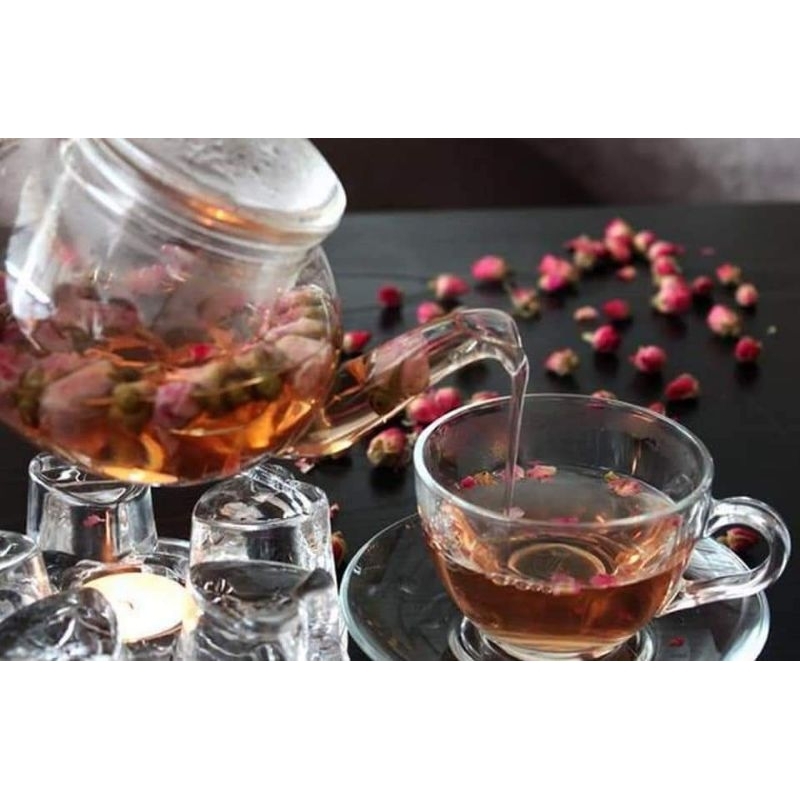 Trà Nụ Hồng sấy khô thượng hạng loại 1 cực kì thơm ngon đẹp y hình