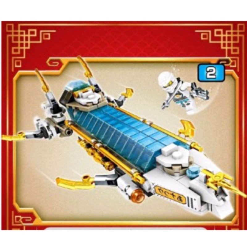 Ninjago Rồng hoặc Xe + 🎁👉 + quà ảnh 2,3,4 5