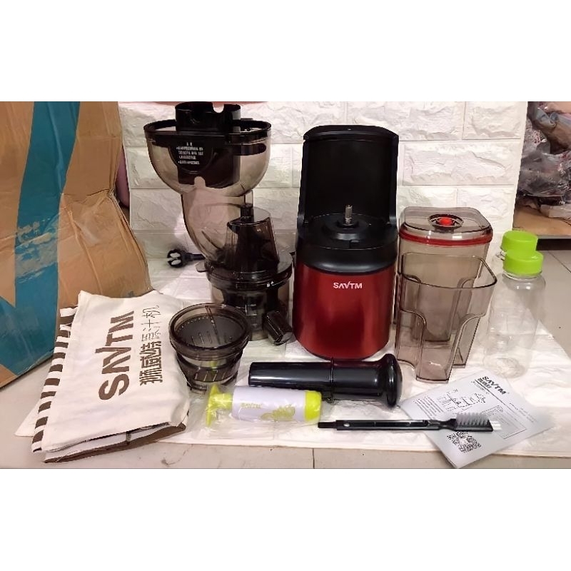 Máy Ép Chậm Trái Cây Hoa Quả SAVTM JE35, Công Suất Lớn 250W