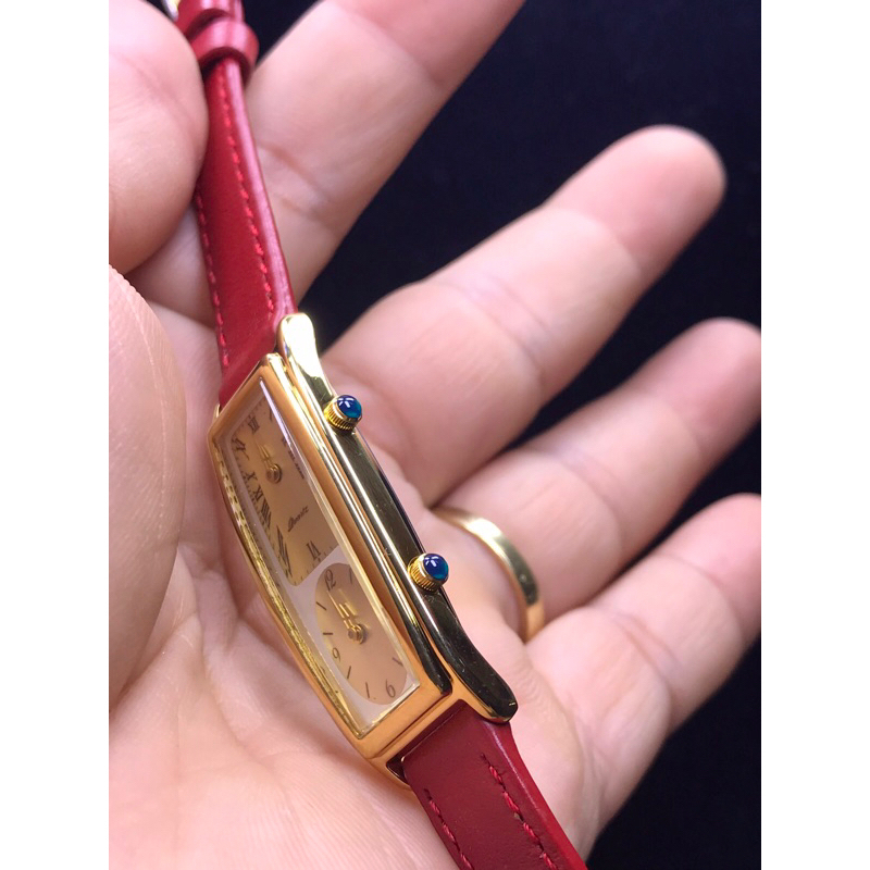 💕Đồng hồ Si Nữ 2 máy hiệu Noevir, Nhật🎌