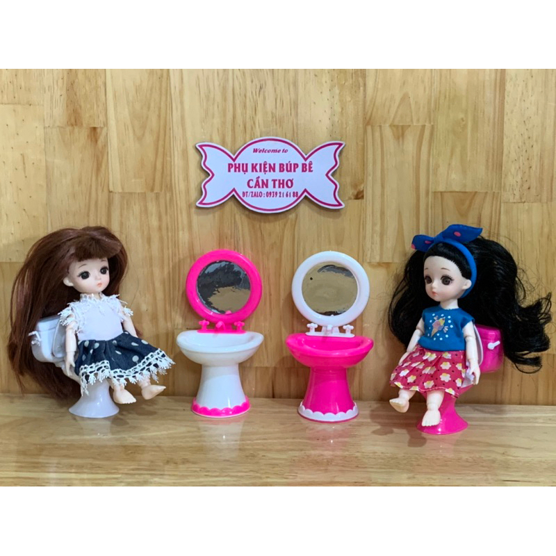 Bồn cầu mini cho nhà bup bê