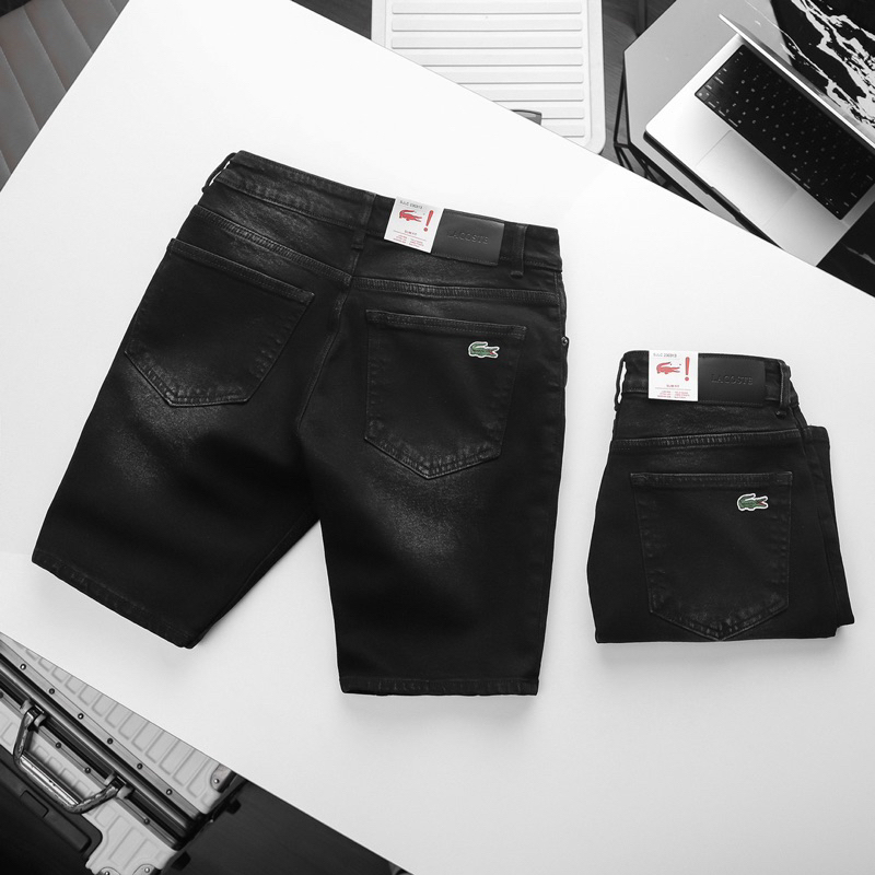 QUẦN SHORT JEAN LCST XÁM ĐEN 2303