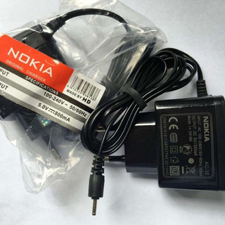 Bộ sạc nokia chui nhỏ, sạc nokia đuôi nhỏ có logo nokia, sạc chân kim đầu nhỏ cho nokia 1280, 1200, 6300, 1202
