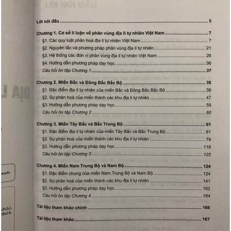 Sách - Giáo trình Địa lí tự nhiên Việt Nam 2: Phần Khu vực