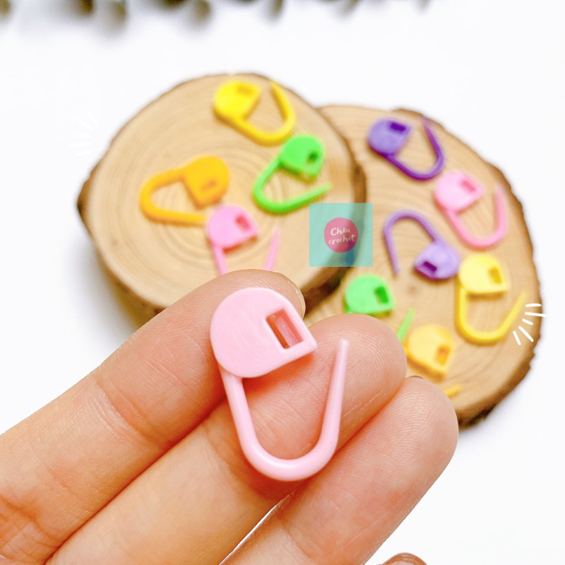 Ghim đánh dấu nhiều sắc màu, phù hợp cho đan móc len sợi