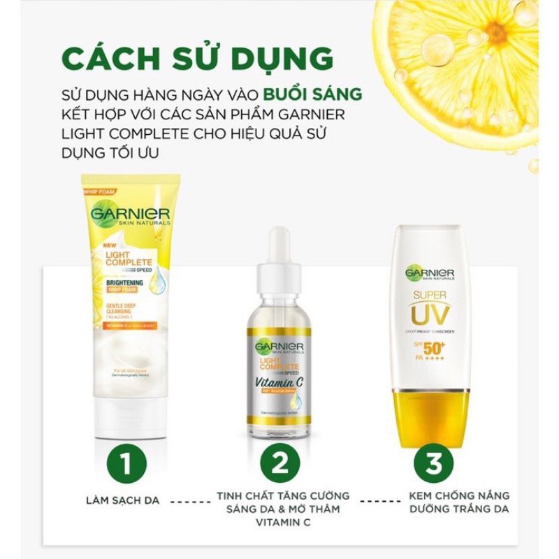 Kem chống nắng Garnier