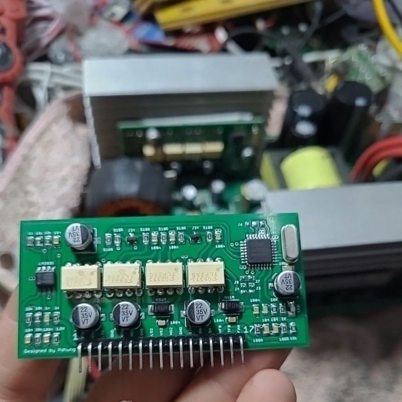Bo mạch Tạo sóng sin EGS002 chạy IC Quang