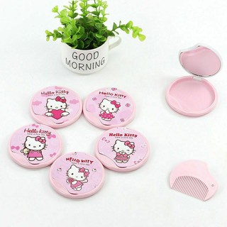 BỘ GƯƠNG LƯỢC KITTY MINI