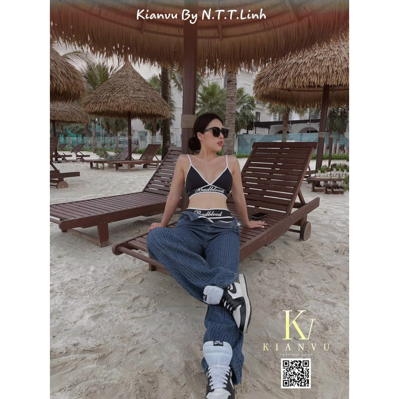 Bikini Ngọc Trinh in chữ Badblood-Komistore