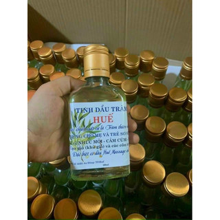 Lọ 100ml tinh dầu tràm huế dùng an toàn cho trẻ sơ sinh và phụ nữ mang thai