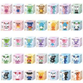 Mô hình lắp ráp gấu Bearbrick- Đồ chơi lắp ráp gấu Bearbrick