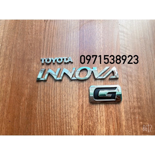 CHỮ TOYOTA INNOVA G GIÁ RẺ