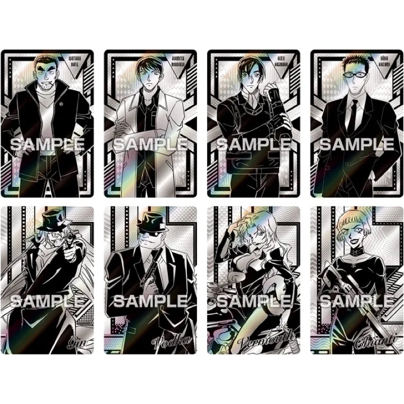 Thẻ nhân phẩm hologram Detective Conan