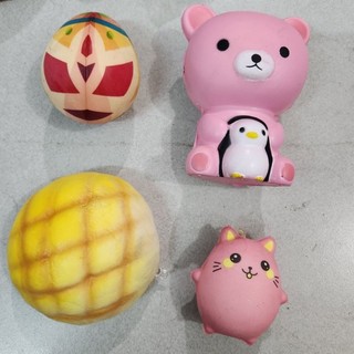 squishy combo hàng lỗi chủ yếu mua về tái chế lại thành handmade ( đọc kĩ mô tả và chọn ngẫu nhiên)