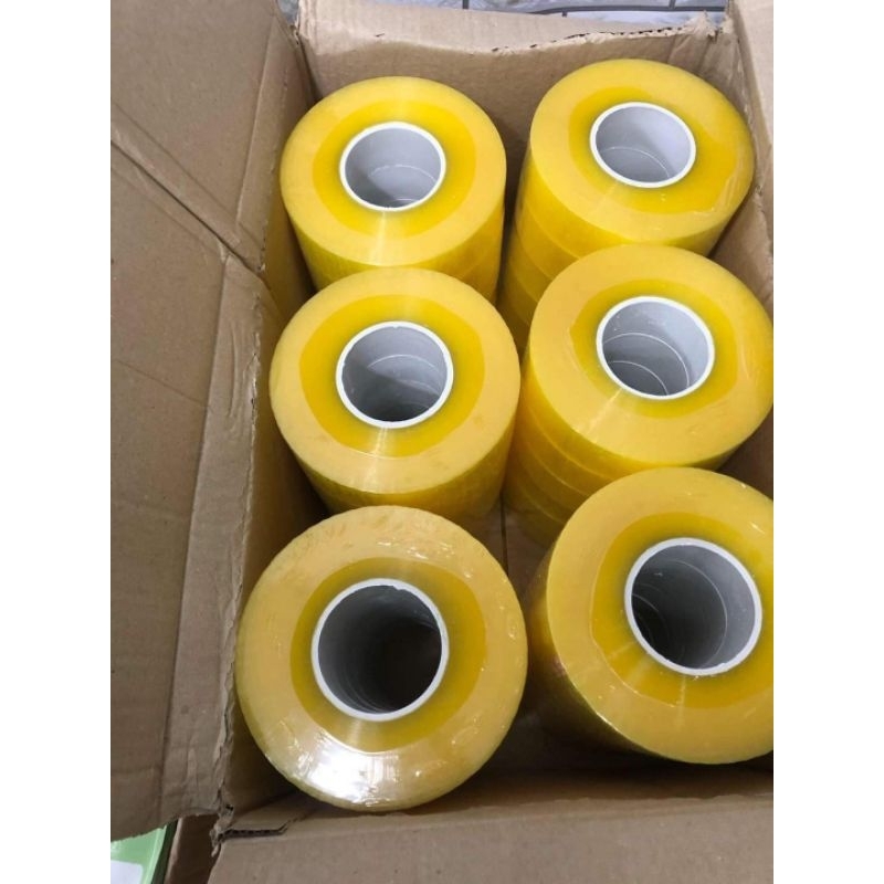 1 cuộn băng dính 1kg đủ lõi siêu mỏng 3mm