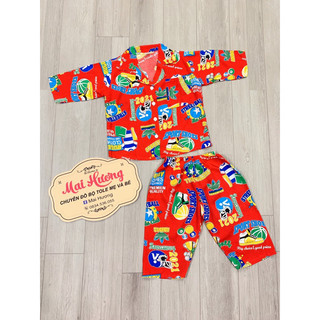 BỘ TOLE DÀI TAY [35-39kg] BÉ TRAI