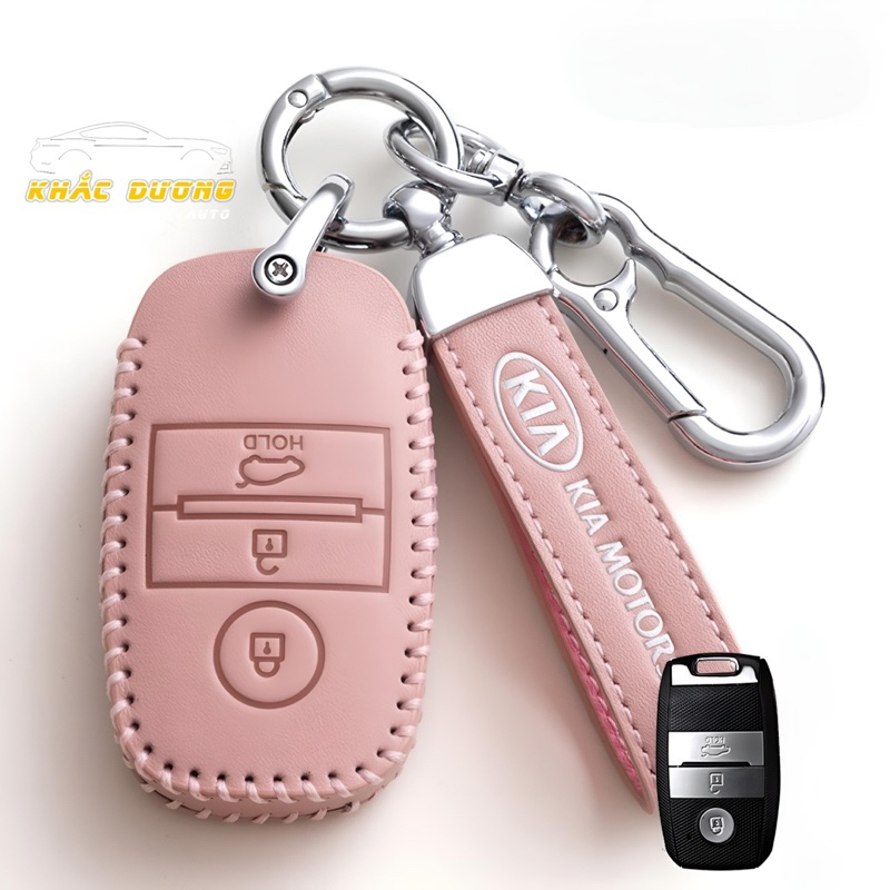 Bao da chìa khoá KIA MORNING SELTOS SONET CERATO K3 cao cấp sang trọng