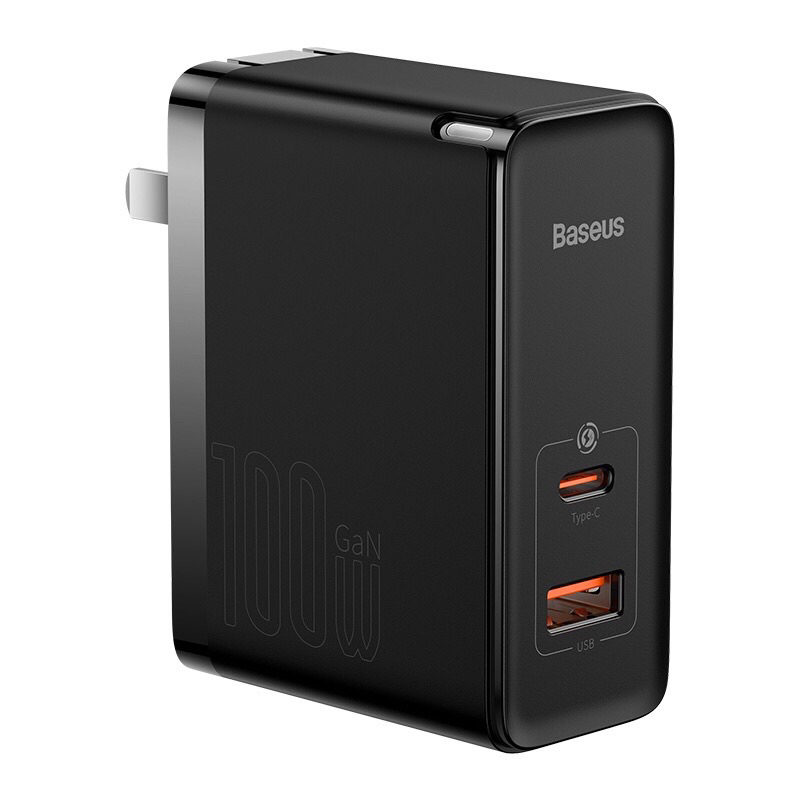Bộ Sạc Nhanh Đa Năng Baseus Công Suất Cao GaN5 Pro Fast Charger C+U 100W Dùng cho Điện Thoại/Laptop bảo hành 6 tháng