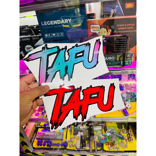 Tem TAFU Size Lớn Dán Mọi Dòng Xe