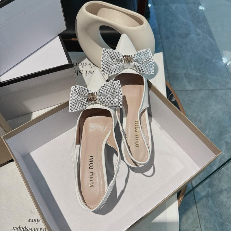 GIÀY GÓT NƠ MIUMIU XINH CỰC 😍