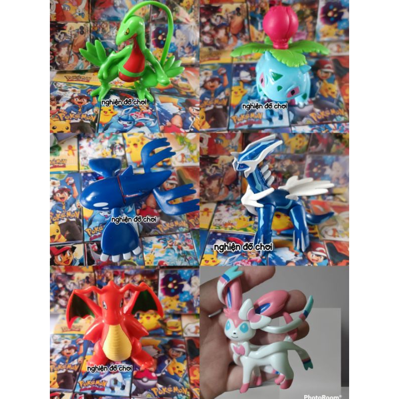 Mô hình Pokemon loại lớn 8-10cm, sưu tầm Pokemon giá rẻ